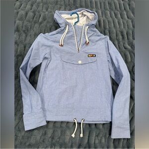 Light Blue Pullover Hoodie